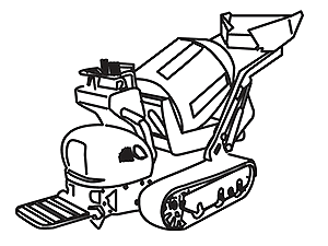 コンクリートミキサー