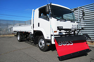 いすゞ　フォワードトラック４ＷＤ　+　BOSSスノープラウ