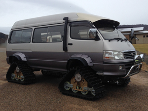 トヨタ ハイエース + Hyperdelta V3 奥ひだ号