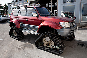 トヨタ ランドクルーザー プラド（赤） + Hyperdelta V3